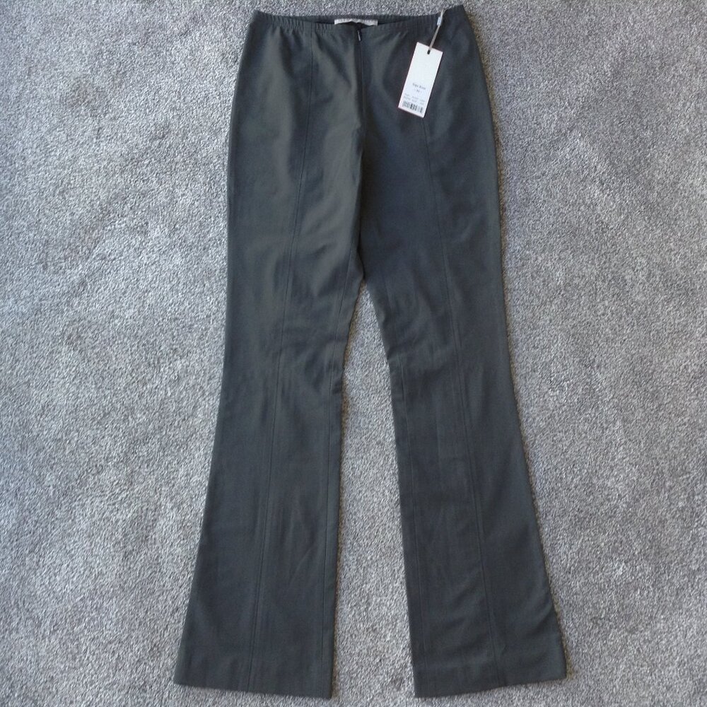 ⭐RAFFAELLO ROSSI "GIGA" SKINNY BOOTCUT SLACKS in Dark Grey, size 6 - NWT⭐